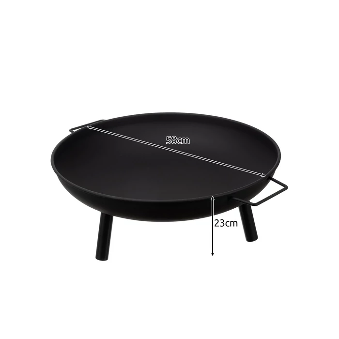 Kerti tűzrakó hely 60 cm