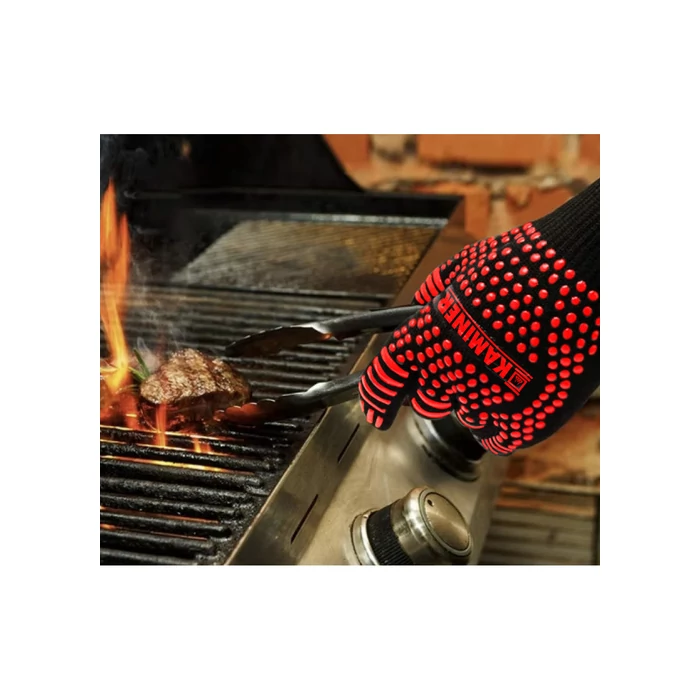 Hőálló grillkesztyű-1 pár