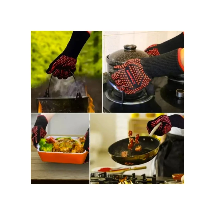 Hőálló grillkesztyű-1 pár