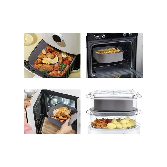 Szilikon betét air fryer sütőhöz 20x20 cm