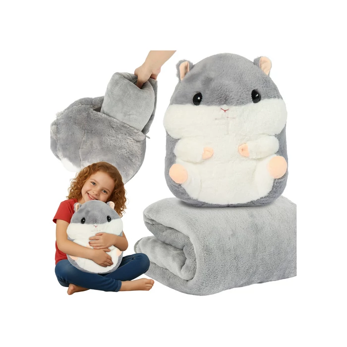 Hörcsög - párna és takaró 3 az 1-ben