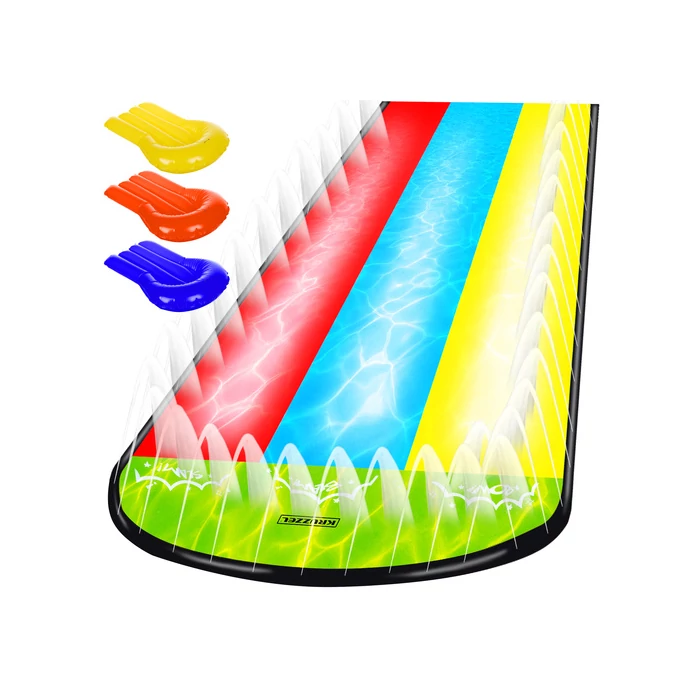 Vízi csúszda szökőkúttal