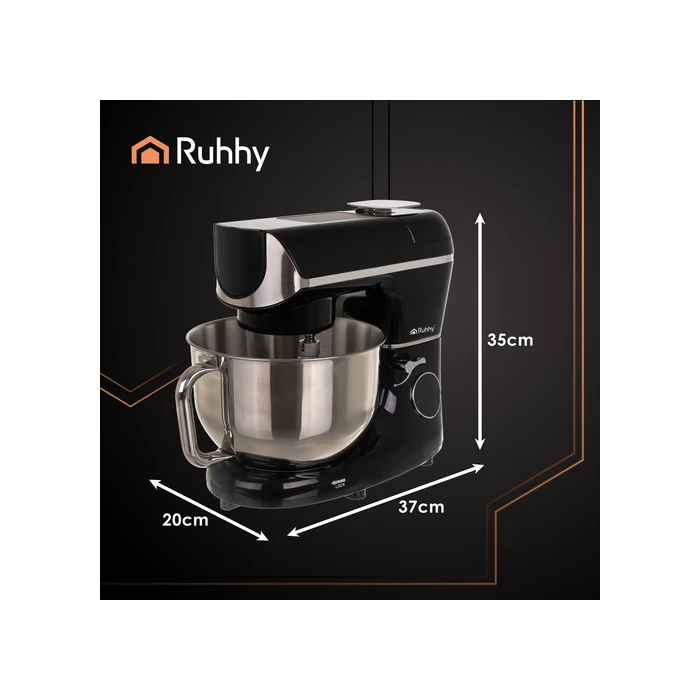 Konyhai robotgép fűtött tállal és mérleggel