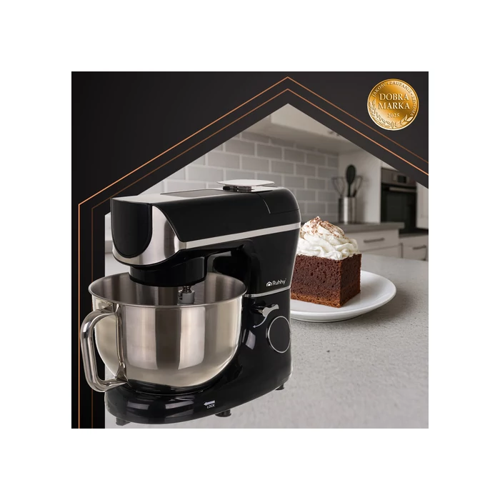 Konyhai robotgép fűtött tállal és mérleggel