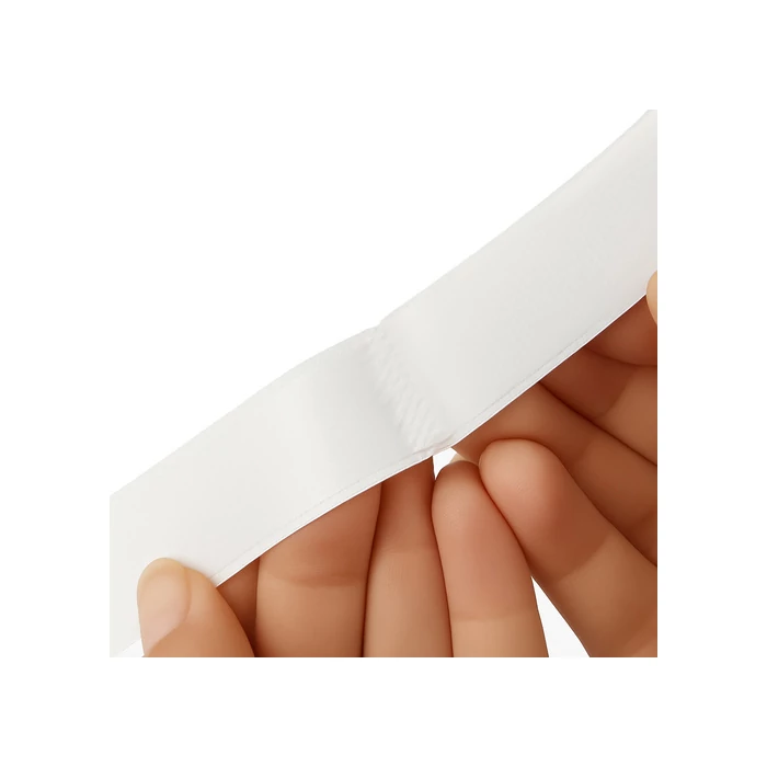 Öntapadó tépőzár szalag 5mx5cm fehér