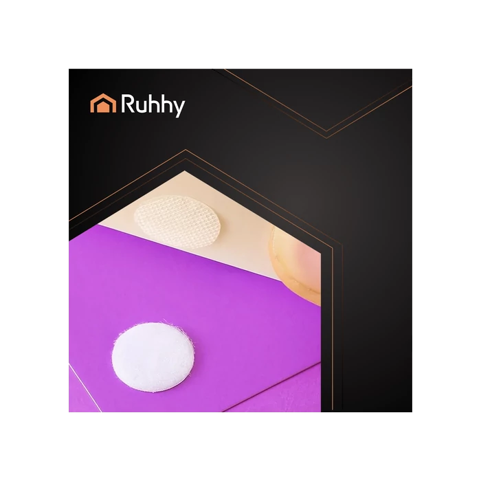 Kerek Öntapadós Tépőzár 18mm