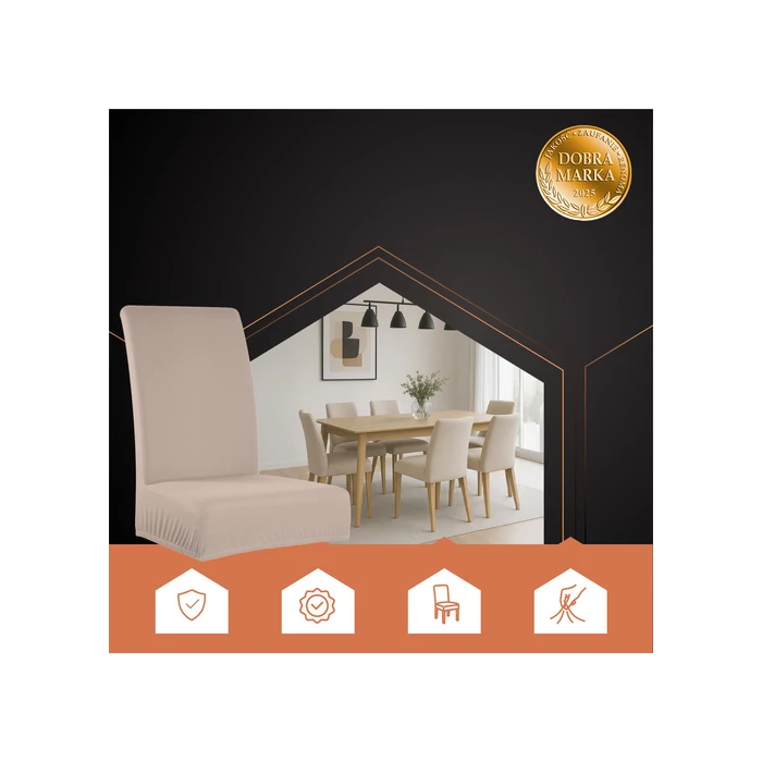 Ruhhy Székhuzat - 6 db bézs