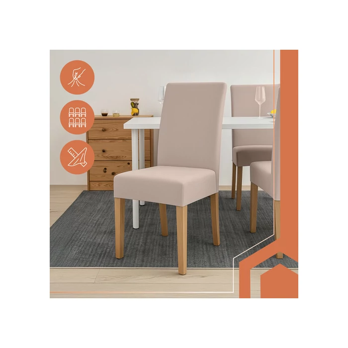 Ruhhy Székhuzat - 6 db bézs