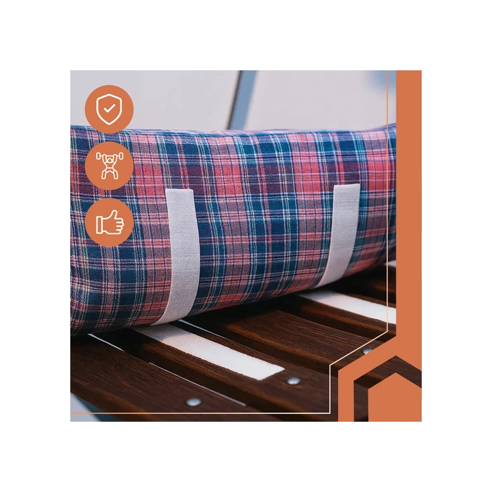 Öntapadó tépőzár szalag 5mx2,5cm fehér