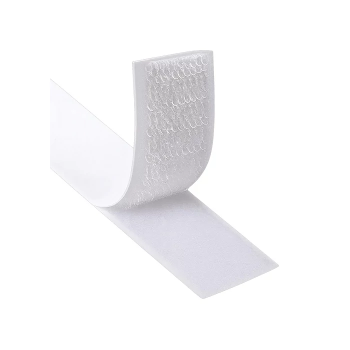 Öntapadó tépőzár szalag 5mx2,5cm fehér