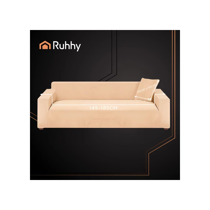 Kanapéhuzat 145-185cm bézs