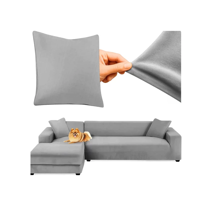 Kanapéhuzat 145-185cm sötétszürke