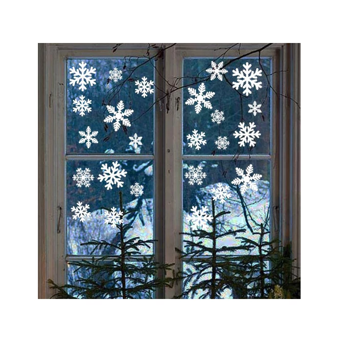 Karácsonyi ablak matrica