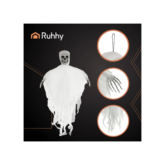 Fehér függő csontváz