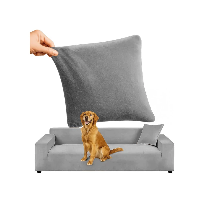 Kanapéhuzat 190-230cm sötétszürke