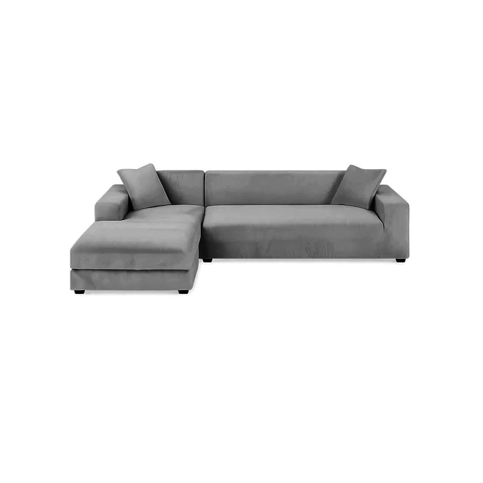 Kanapéhuzat 190-230cm sötétszürke