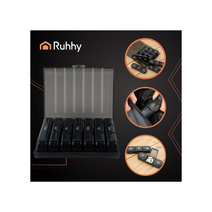 Gyógyszer rendszerező, 7nap