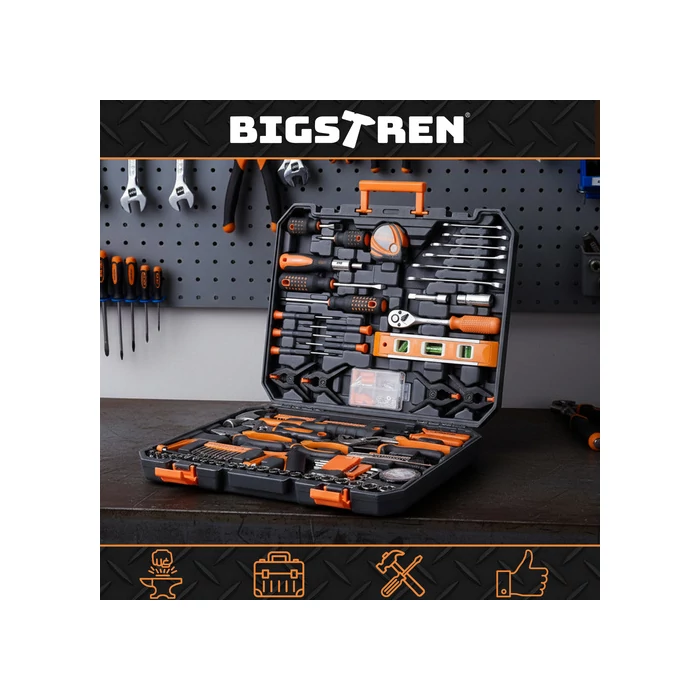 Bigstreen 168 darabos Szerszámkészlet tokban