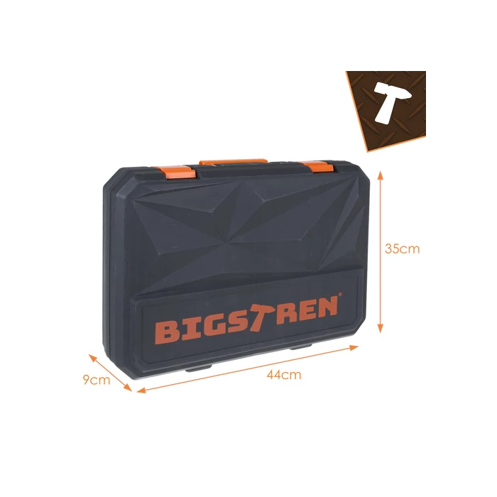 Bigstreen 168 darabos Szerszámkészlet tokban