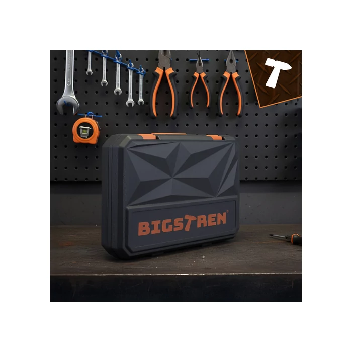 Bigstreen 168 darabos Szerszámkészlet tokban