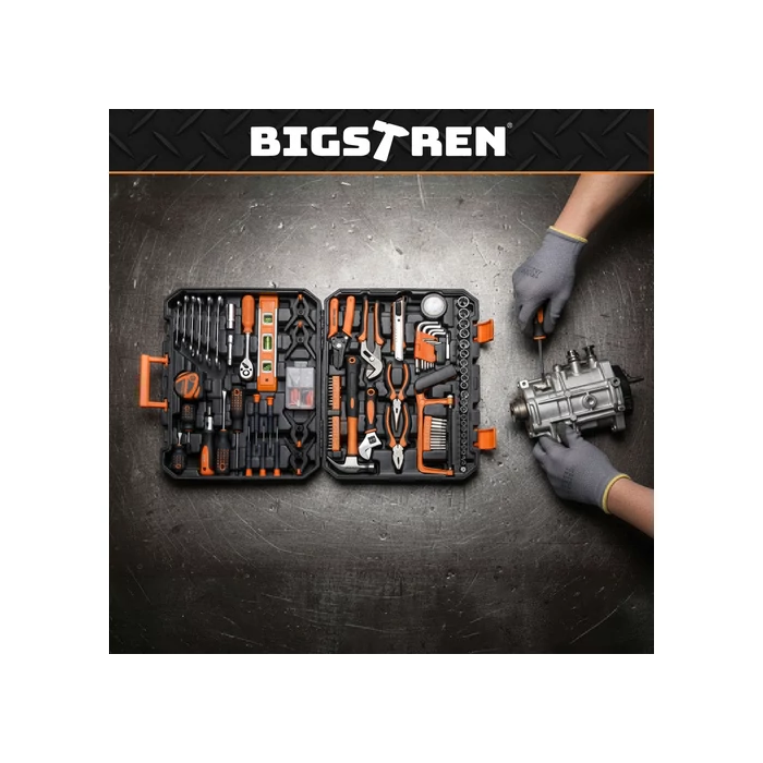 Bigstreen 168 darabos Szerszámkészlet tokban