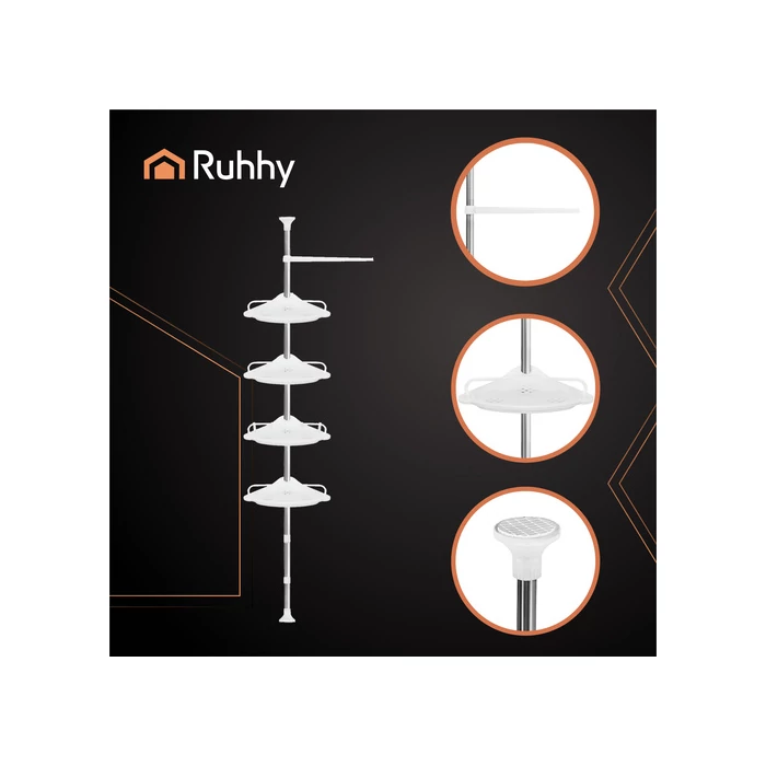 Ruhhy sarok zuhanypolc