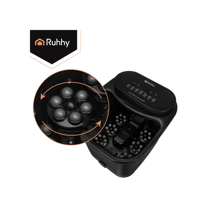 Hidromasszázs lábfürdő fűtéssel