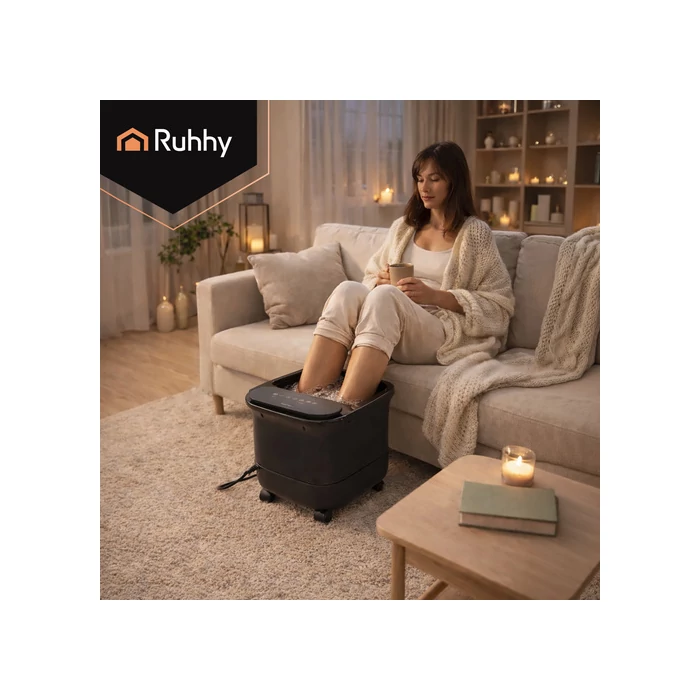 Hidromasszázs lábfürdő fűtéssel