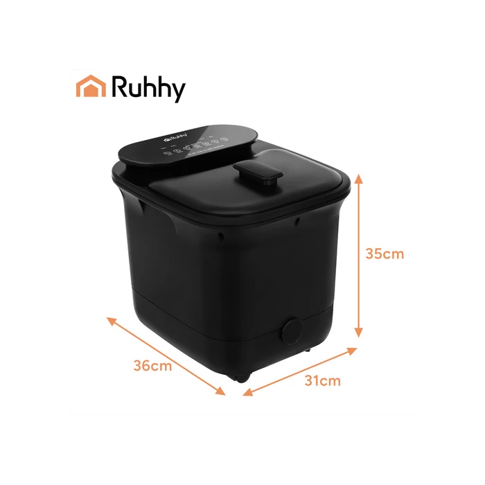 Hidromasszázs lábfürdő fűtéssel