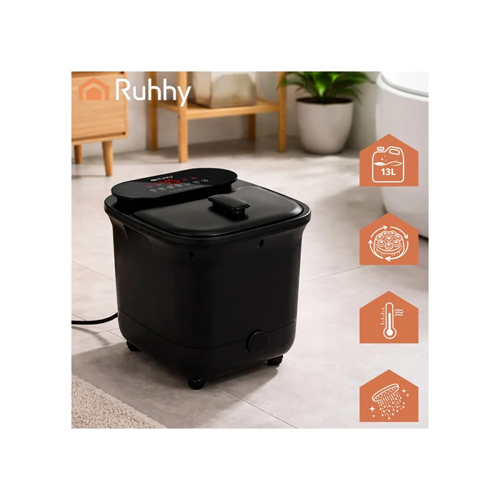 Hidromasszázs lábfürdő fűtéssel