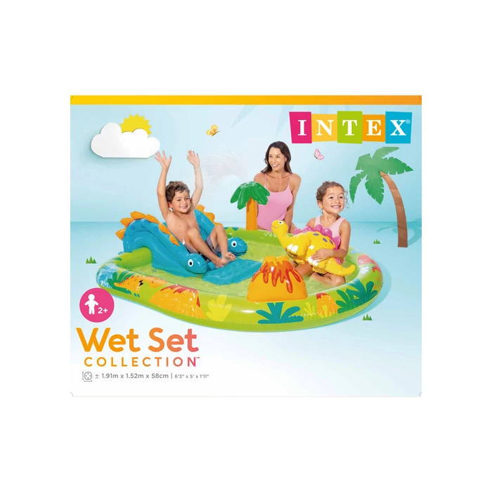 INTEX 57166NP Vízi játszótér - dino