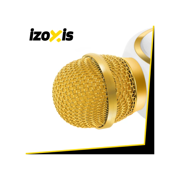 Vezeték Nélküli Karaoke Mikrofon - Fehér