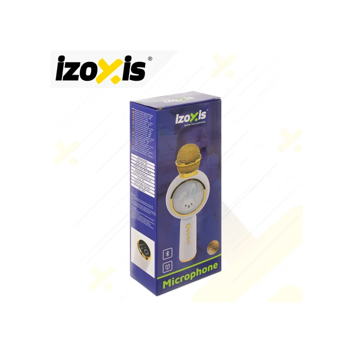 Vezeték Nélküli Karaoke Mikrofon - Fehér