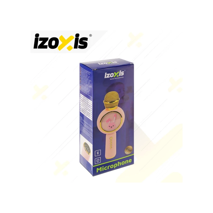 Vezeték Nélküli Karaoke Mikrofon - Rózsaszín