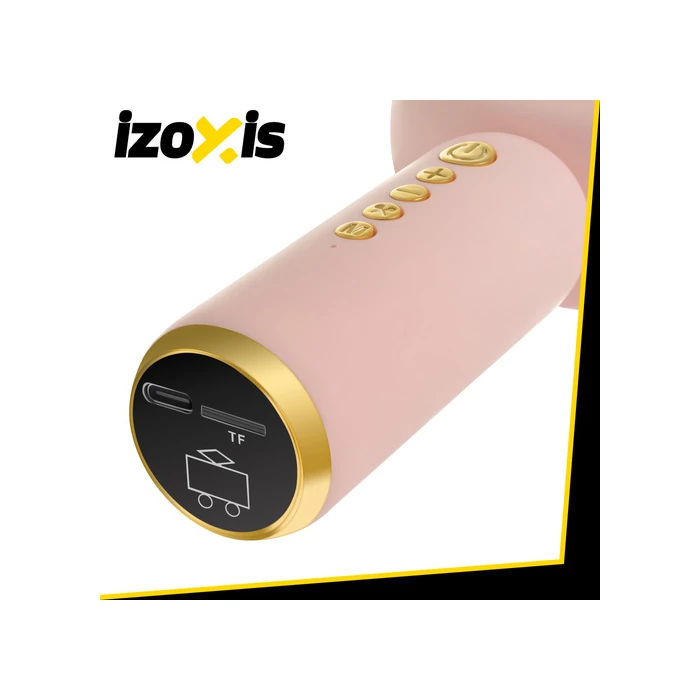 Vezeték Nélküli Karaoke Mikrofon - Rózsaszín