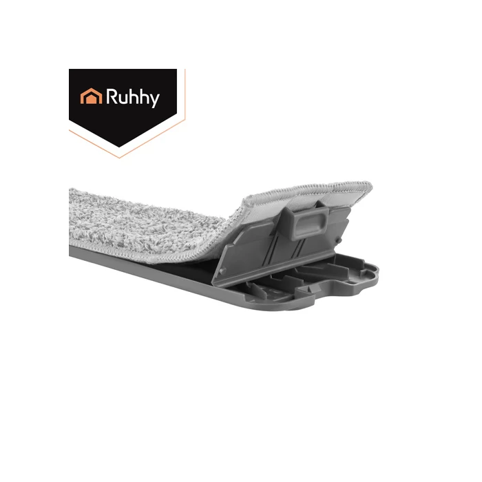 Kétkamrás felmosó szett 8,5 L vödörrel és mopfejekkel