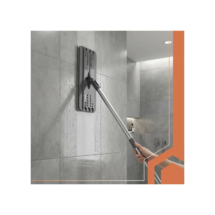 Kétkamrás felmosó szett 11 L vödörrel és mopfejekkel