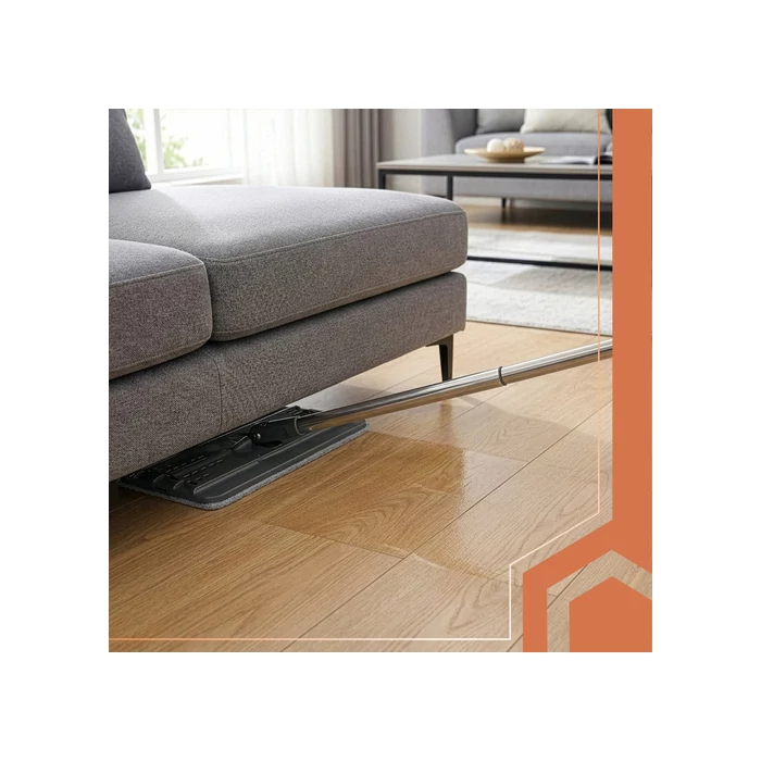 Kétkamrás felmosó szett 11 L vödörrel és mopfejekkel