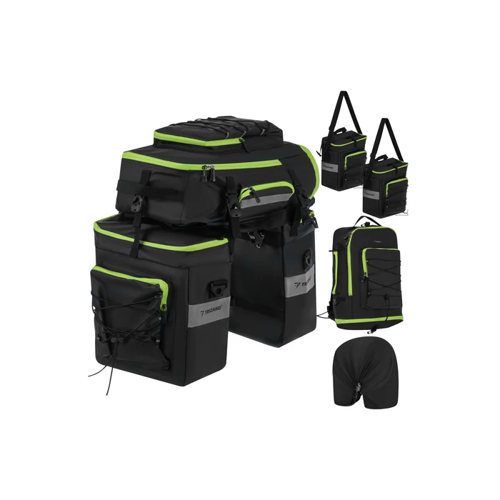 65L-es 3 az 1-ben vízálló kerékpártáska