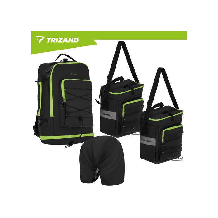 65L-es 3 az 1-ben vízálló kerékpártáska