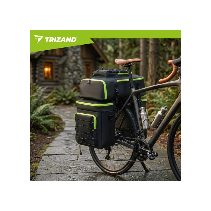 65L-es 3 az 1-ben vízálló kerékpártáska