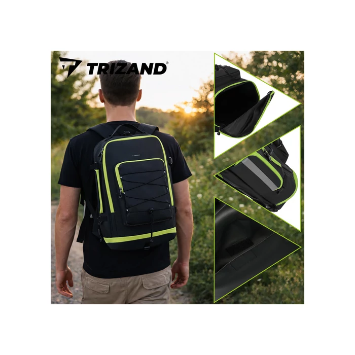 65L-es 3 az 1-ben vízálló kerékpártáska