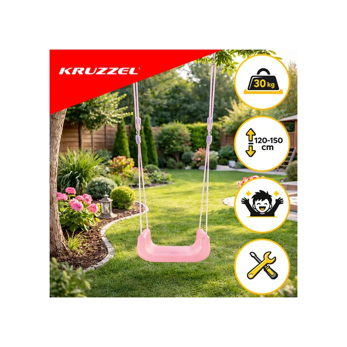 3 az 1-ben pasztell színű gyerekhinta