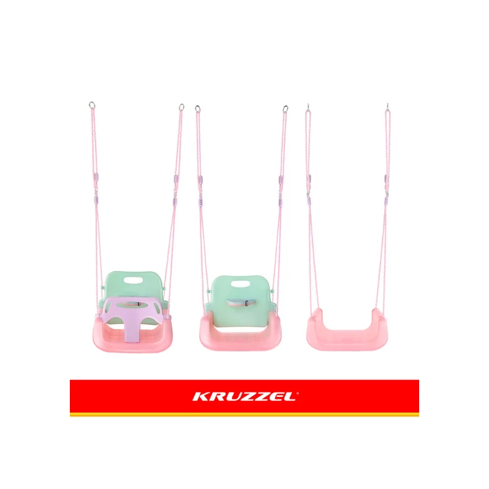 3 az 1-ben pasztell színű gyerekhinta