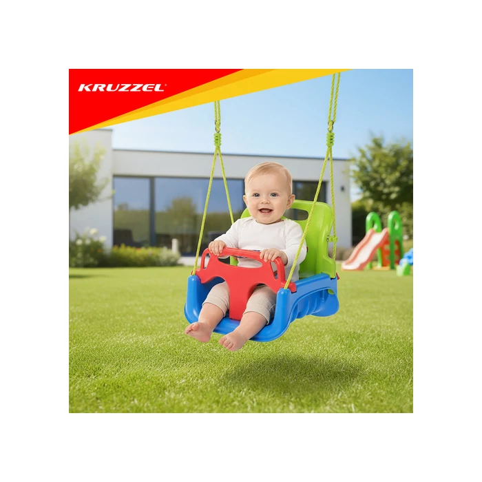 Színes 3 az 1-ben gyerekhinta