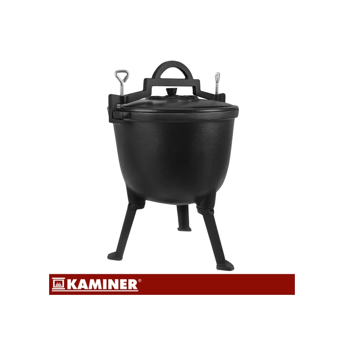 Zománcozott öntöttvas bogrács 8 L