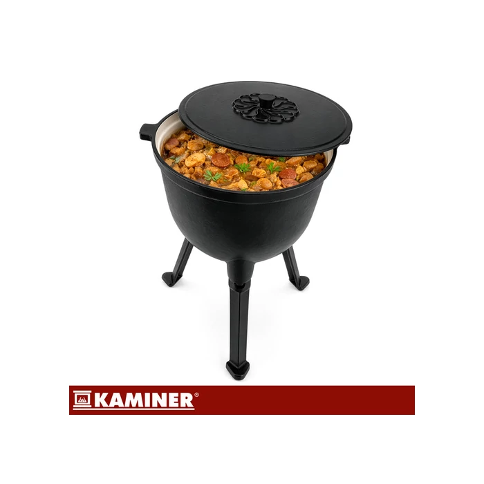 Zománcozott öntöttvas bogrács 10L