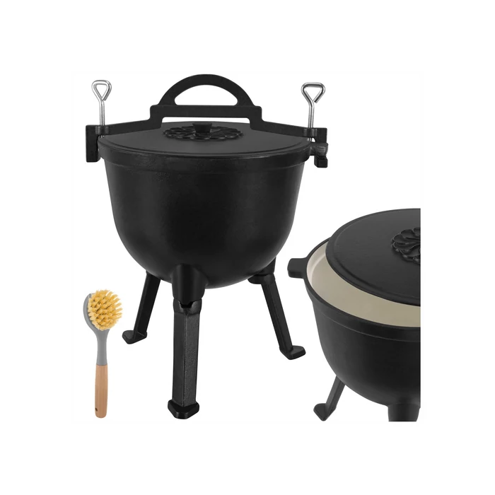 Zománcozott öntöttvas bogrács 10L