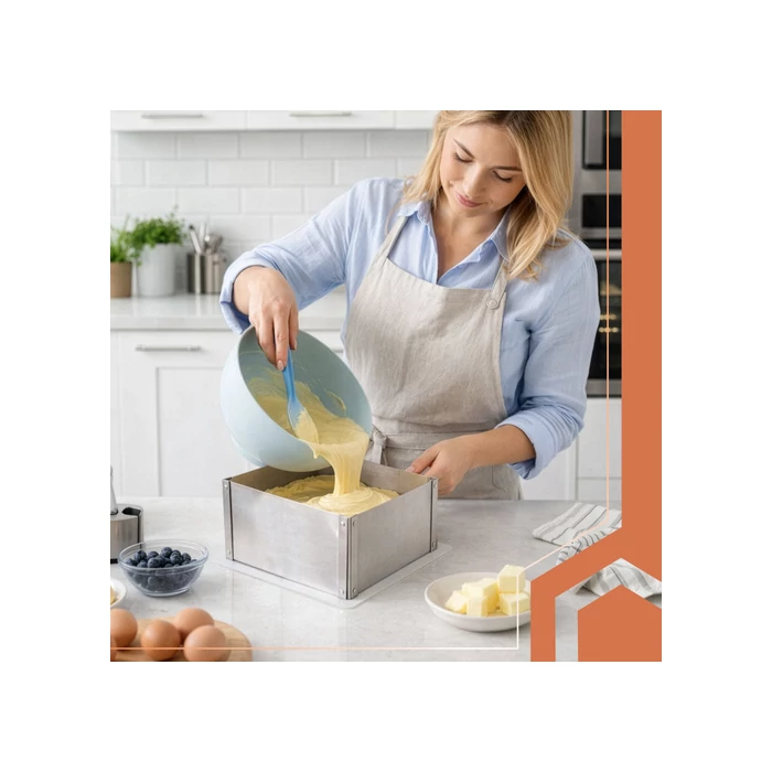 Téglalap alakú tortaforma