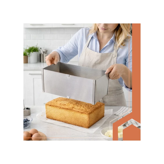 Téglalap alakú tortaforma